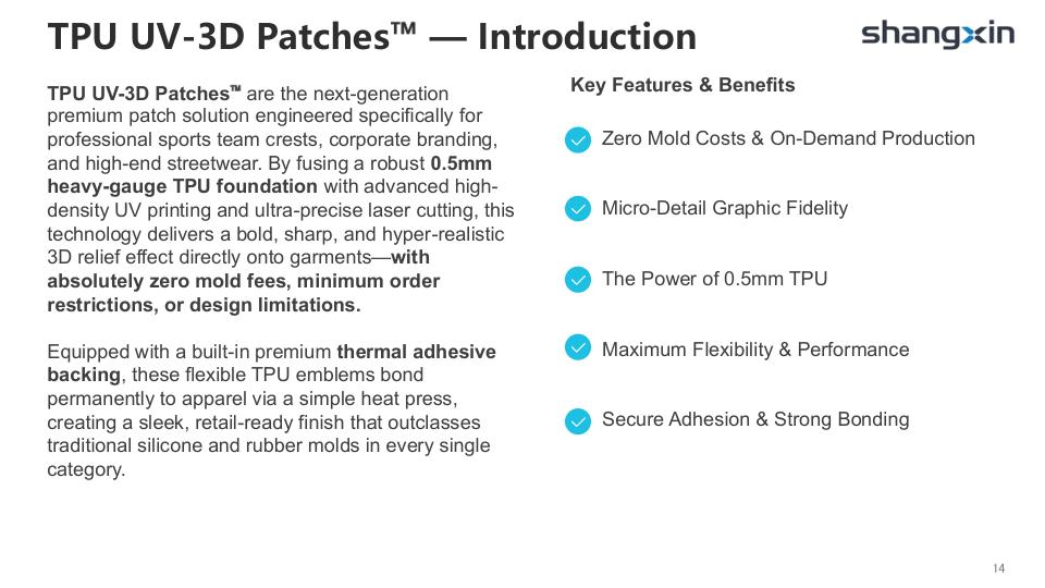 TPU UV-3D Patches