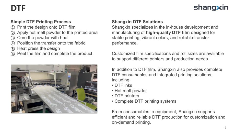 DTF Process Steps